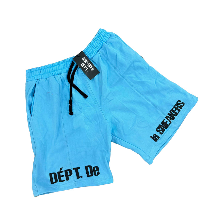 University Blue Dept De la Sneakers Heavyweight Terry Cloth Shorts