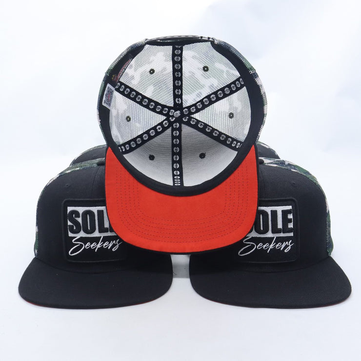 Soleseekers Camo SnapBack