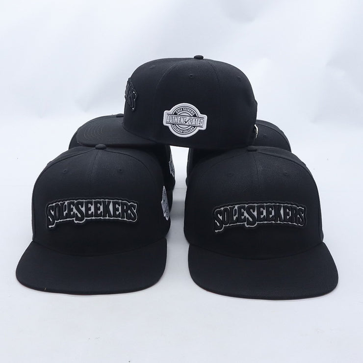 Soleseekers Black Strapback