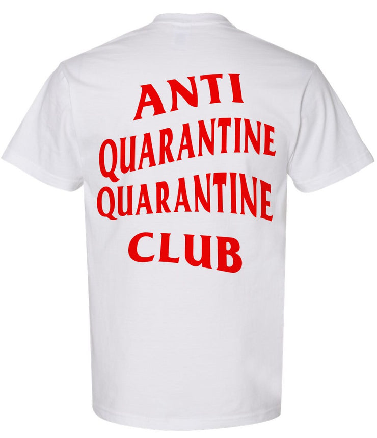 Anti Quarantine Club T-shirt White