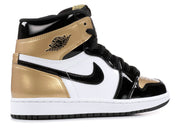 Air Jordan retro 1 Patent Gold Toe