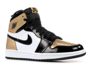 Air Jordan retro 1 Patent Gold Toe