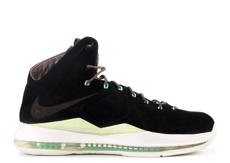 Nike Lebron X Ext Black Suede