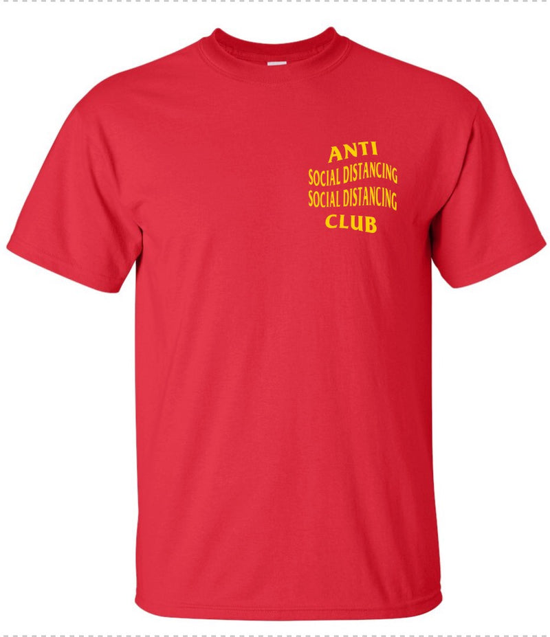 Anti Quarantine Club T-shirt Red