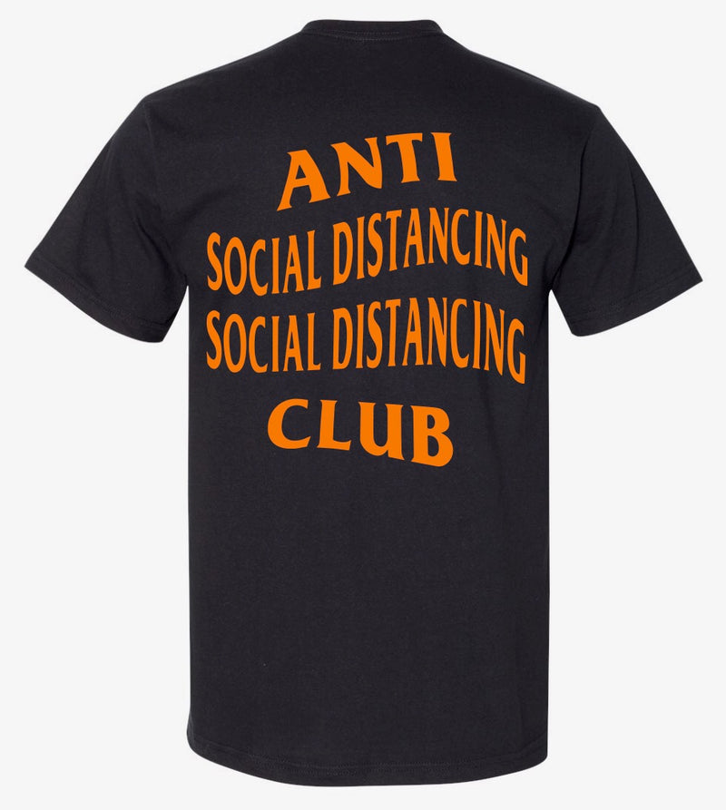 Anti Social Distancing Club T-shirt Black