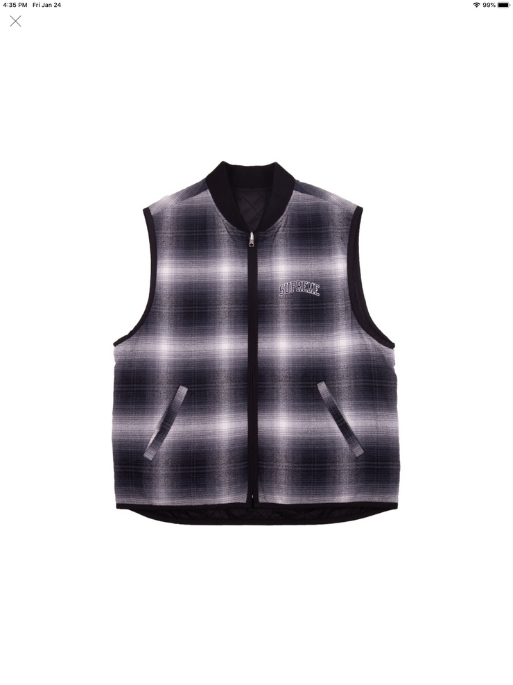 Supreme Reversible Shadow plaid