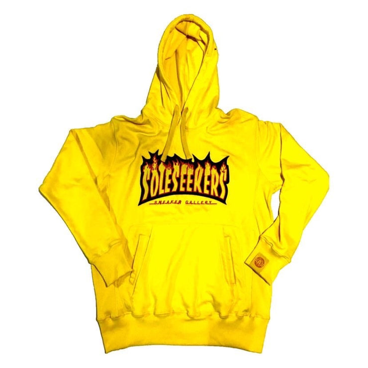 SoleSeekers Flame Hoodie Yellow