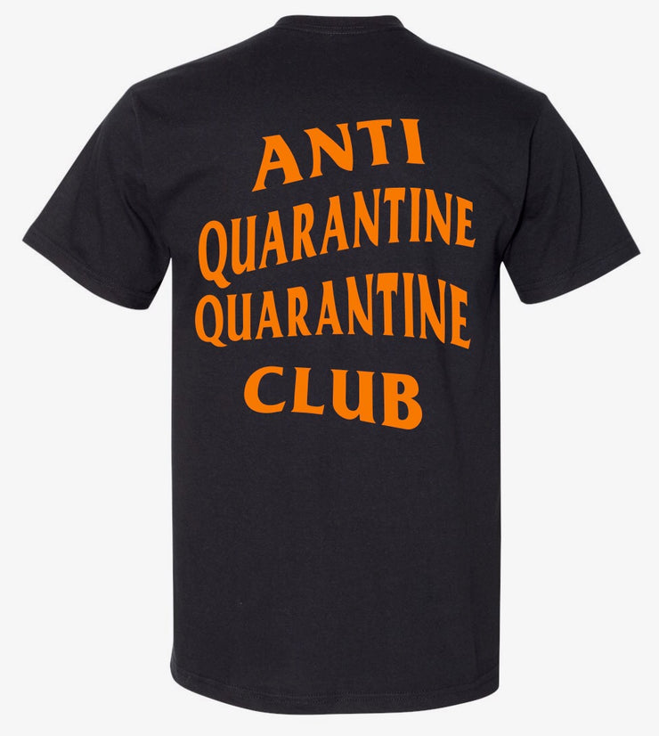 Anti Quarantine Club T-shirt Black