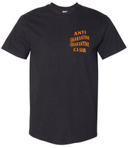 Anti Quarantine Club T-shirt Black