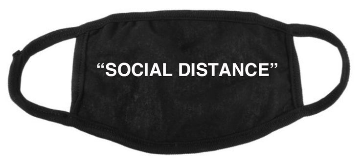 Face Mask “Social Distance”