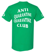 Anti Quarantine Club T-shirt Green Numbered