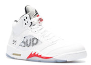 Air Jordan Retro 5 Supreme White