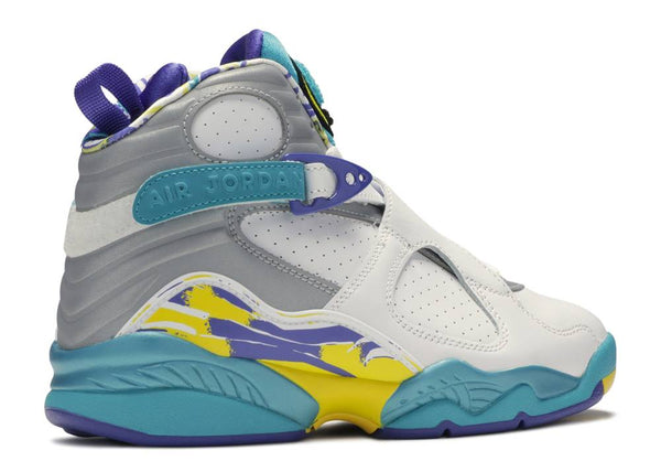 Retro 8 best sale aqua white