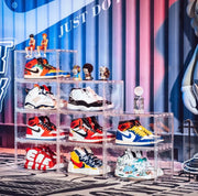 Sole Seekers Drop Front Sneaker Display