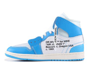 Air Jordan Retro 1 Off White University Blue