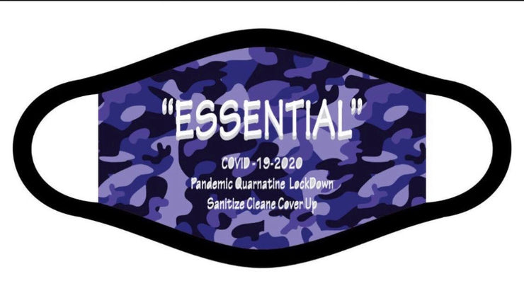 Purple Camo “Essential” Face Mask